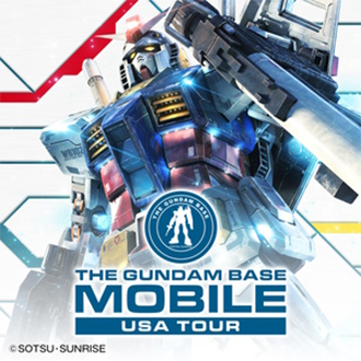 THE GUNDAM BASE MOBILE Stops By Irvine Spectrum Center!