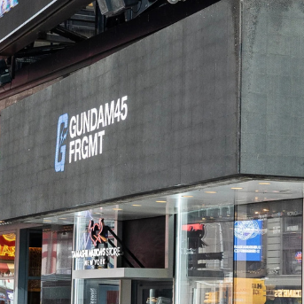 GUNDAM45FRGMT Event at TAMASHII NATIONS STORE New York