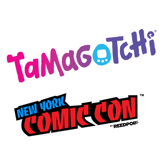 Tamagotchi NYCC logos