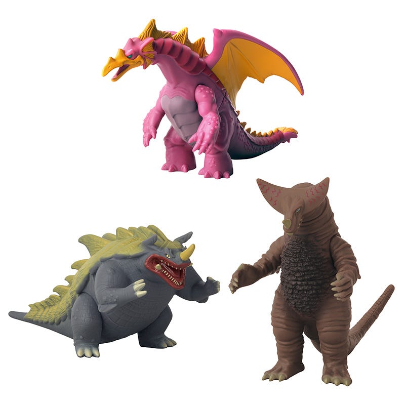 Ultraman 5” Sofvi Series (Kaiju)