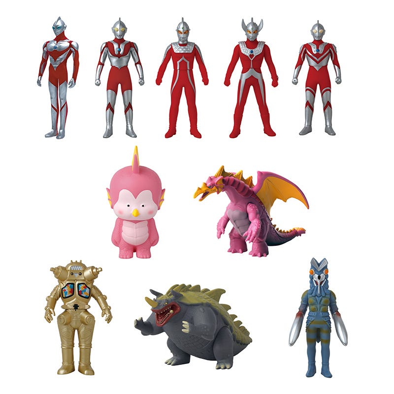 Ultraman 5” Sofvi Series (Hang Tag ver)