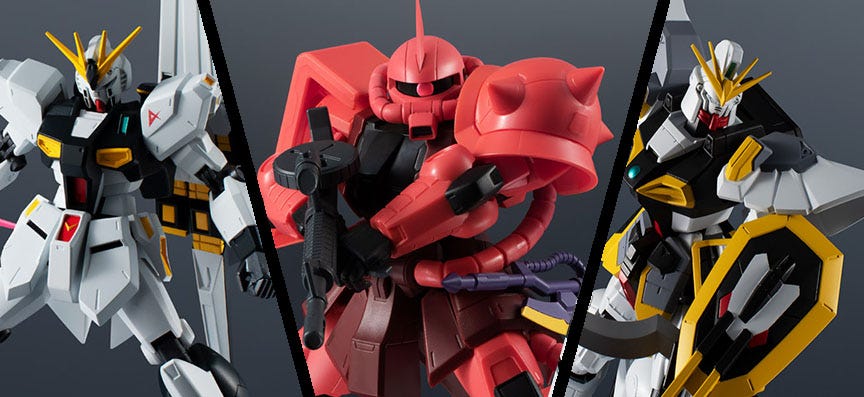 Tamashii Nations Announces Gundam Universe Wave 5 