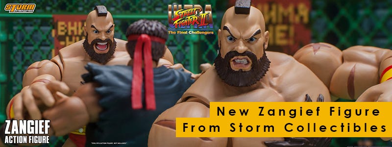 Zangief announced for Street Fighter 5