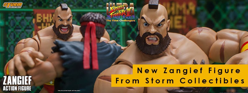 New Zangief Figure From Storm Collectibles