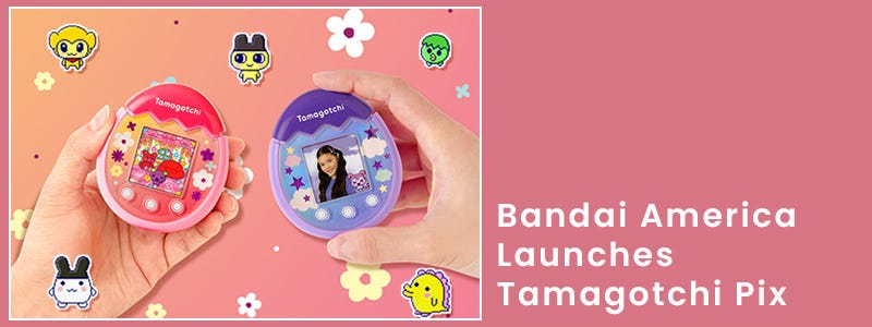 Bandai America Launches Tamagotchi Pix