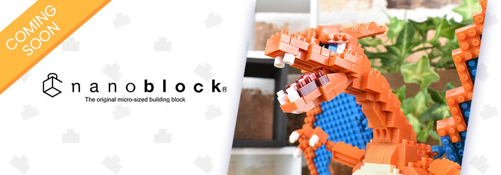 Coming Soon from nanoblock - Charizard Deluxe Edition