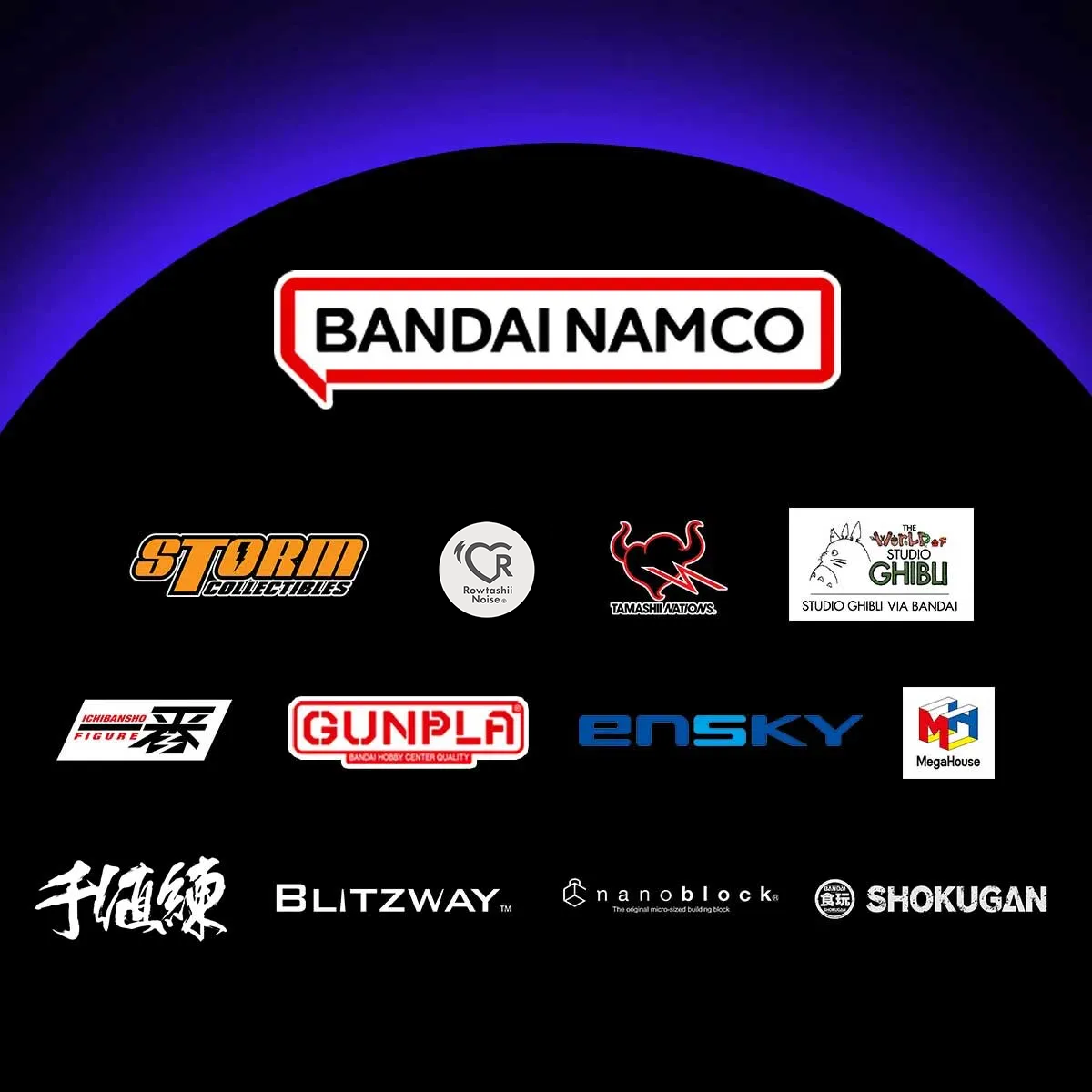 Bandai Namco Toys and Collectibles America Brands