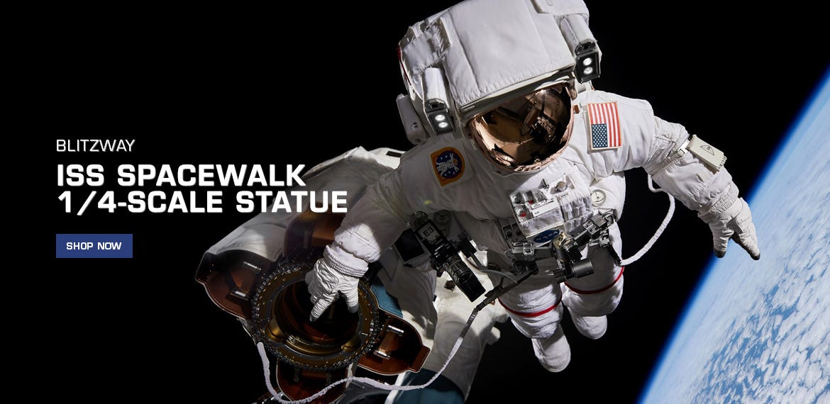Blitzway ISS Spacewalk Statue
